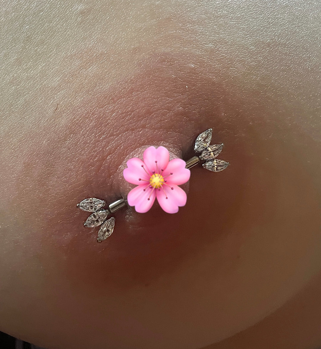 Brustwarzenpiercing"Marquise”