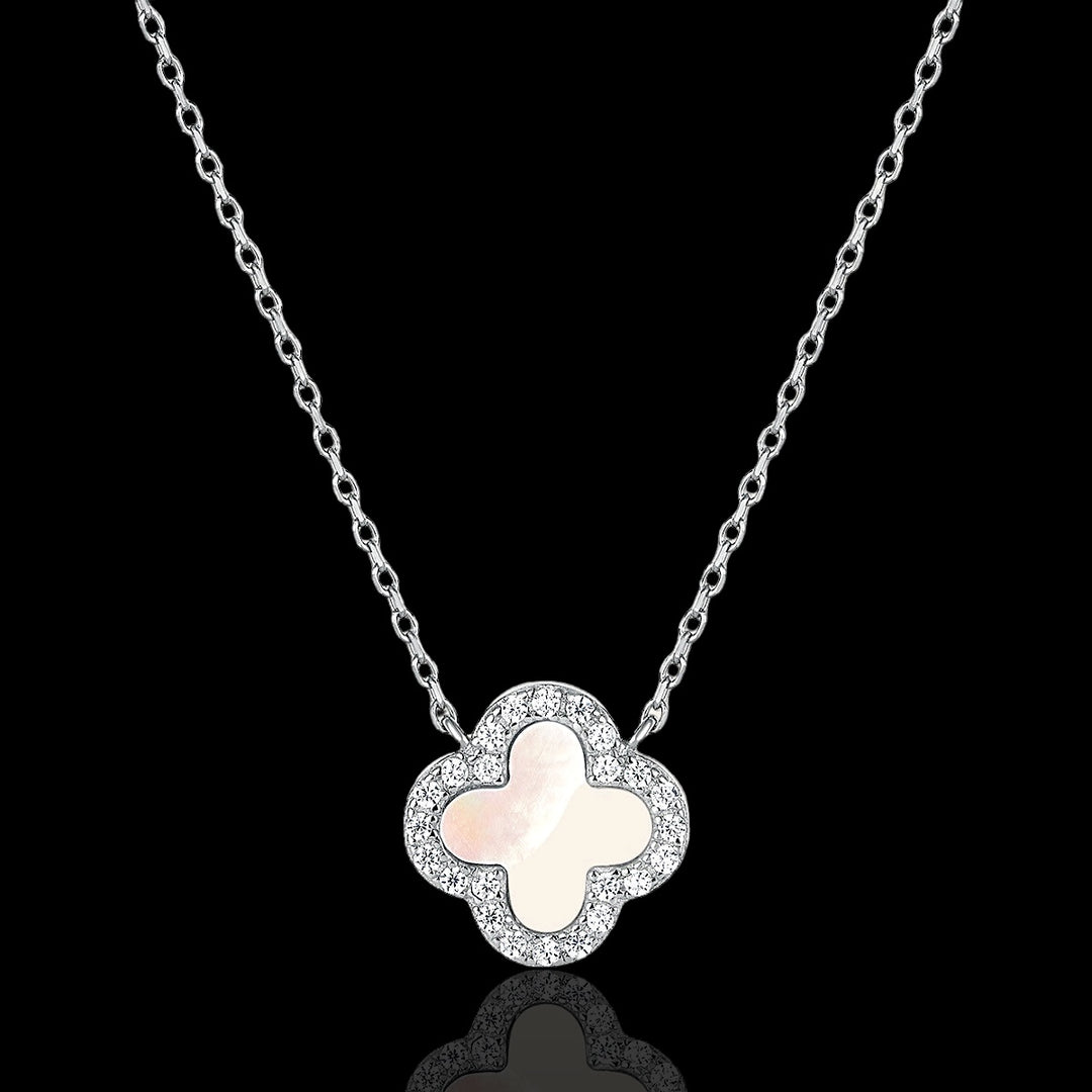 Kette "Trèfle" Silber