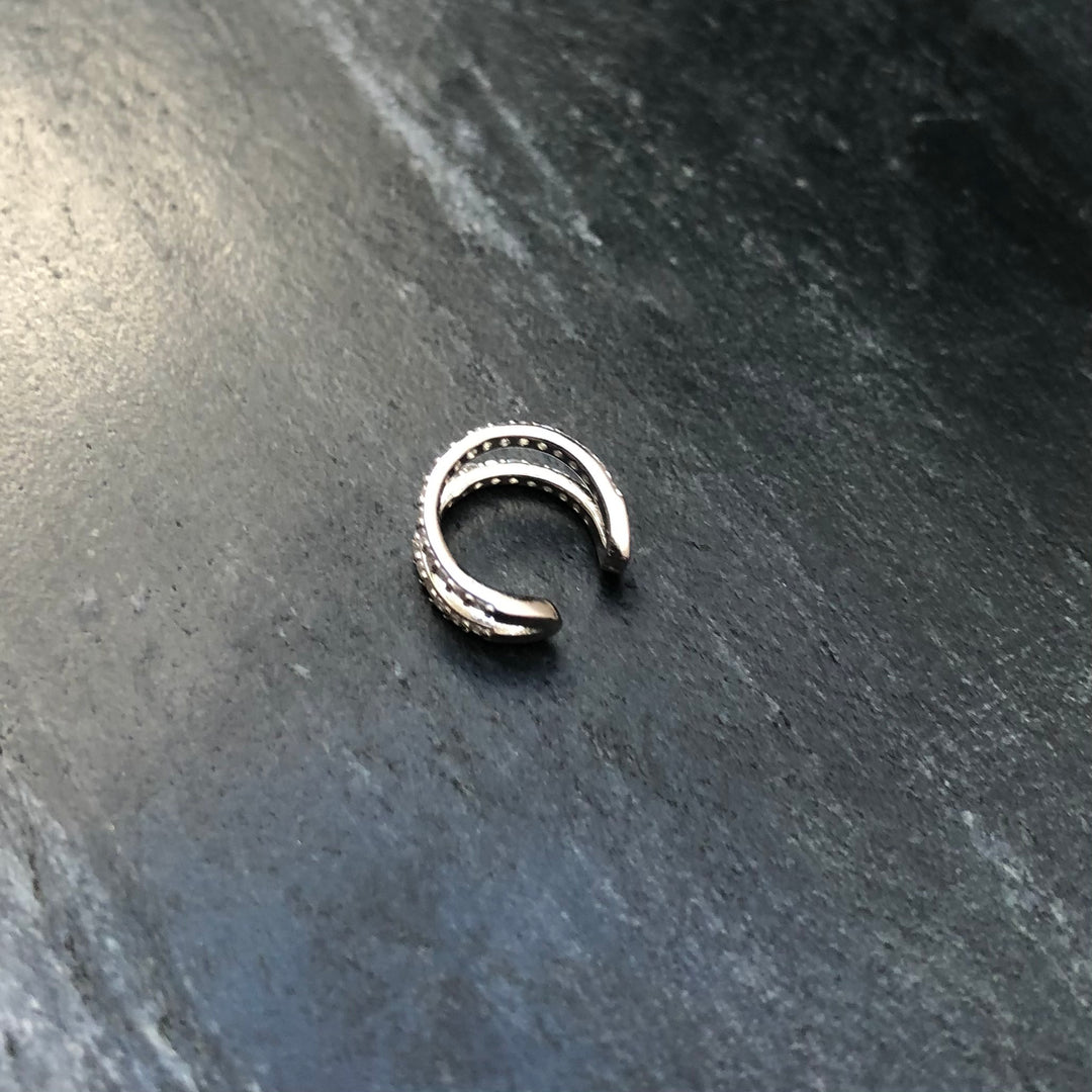 Earcuff "Double Pavé"