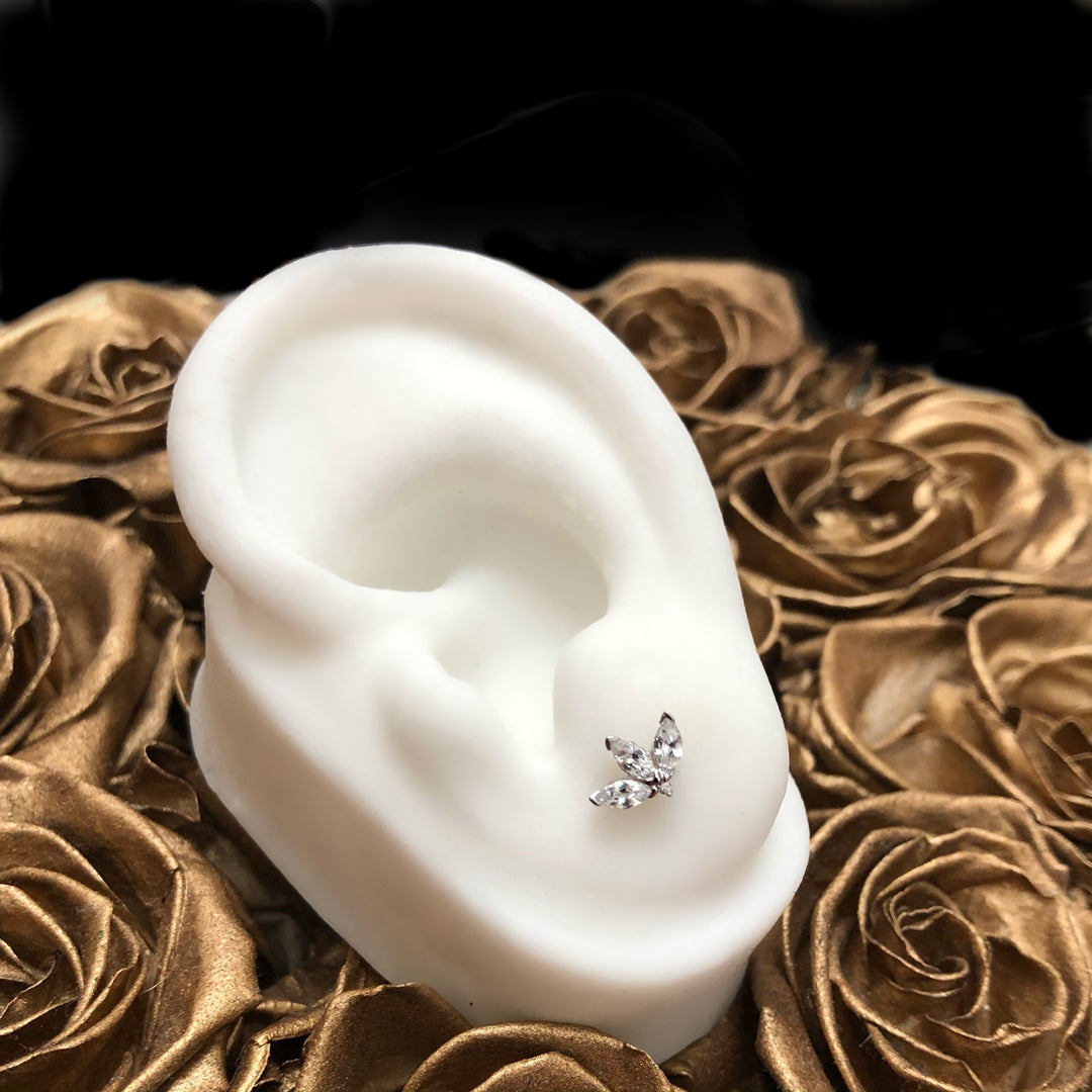Ohrstecker "Marquise"